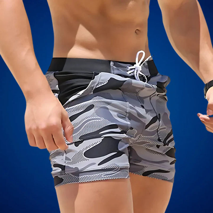 Pantaloncini da bagno da uomo versatili e confortevoli