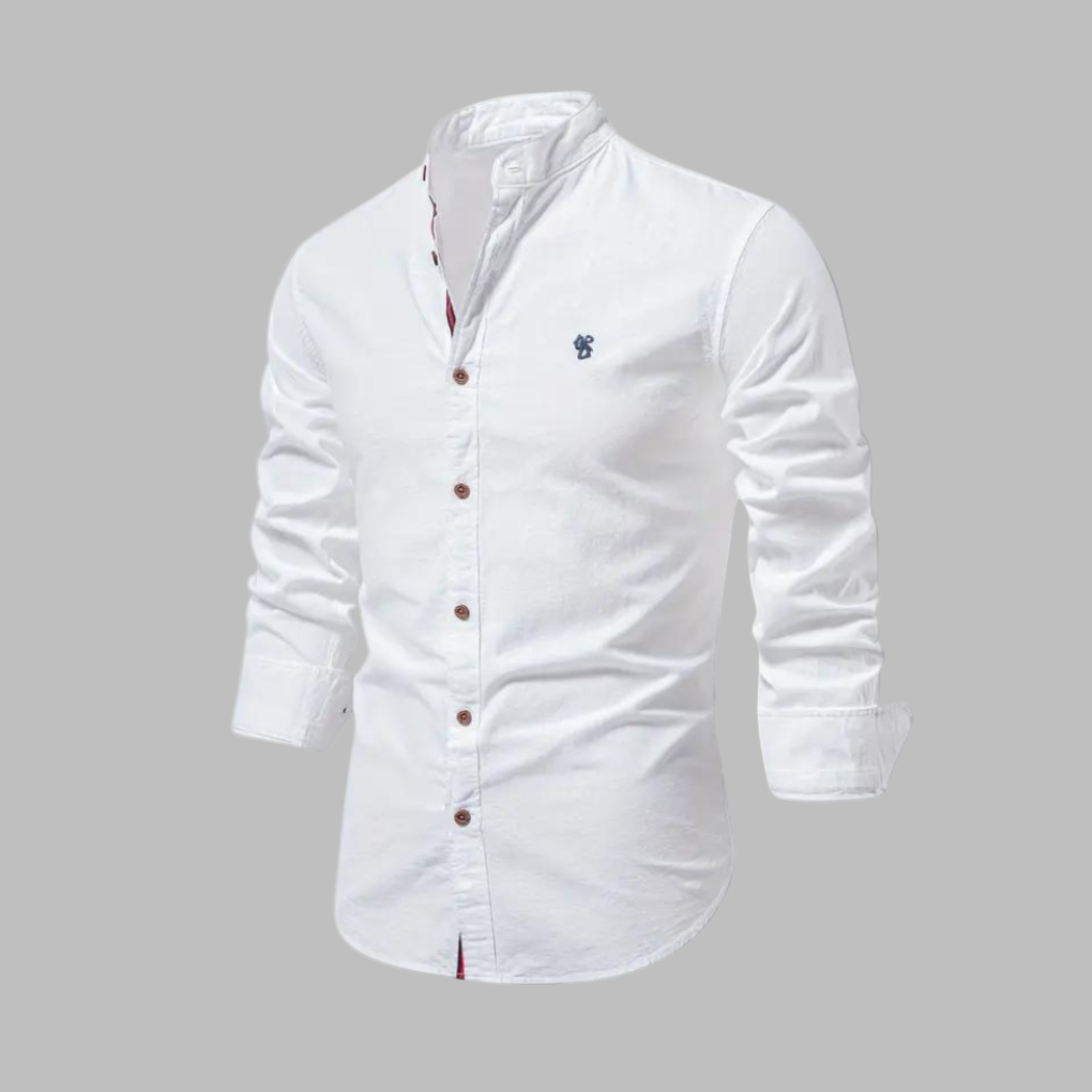 Polo a maniche lunghe alla moda per uomo