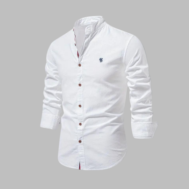 Polo a maniche lunghe alla moda per uomo