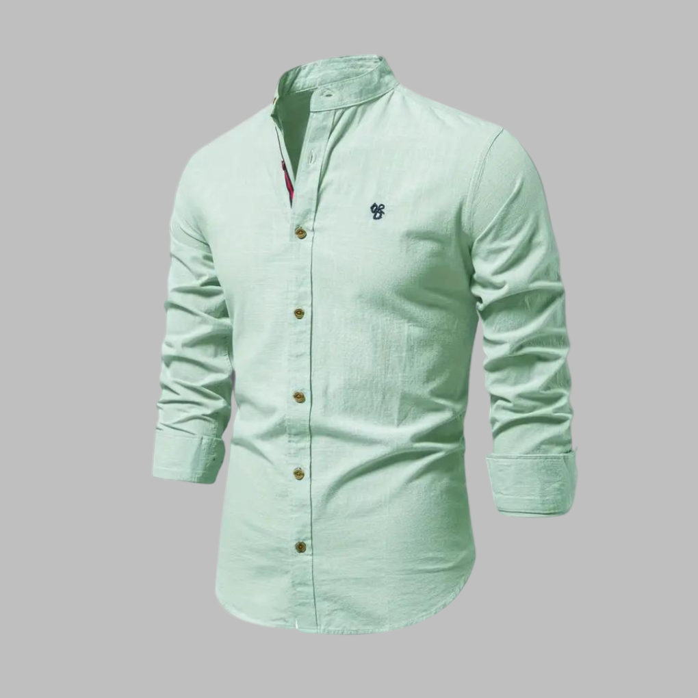 Polo a maniche lunghe alla moda per uomo
