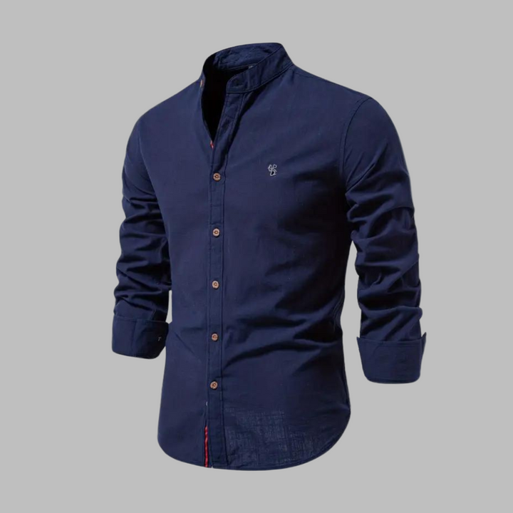 Polo a maniche lunghe alla moda per uomo