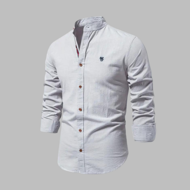 Polo a maniche lunghe alla moda per uomo