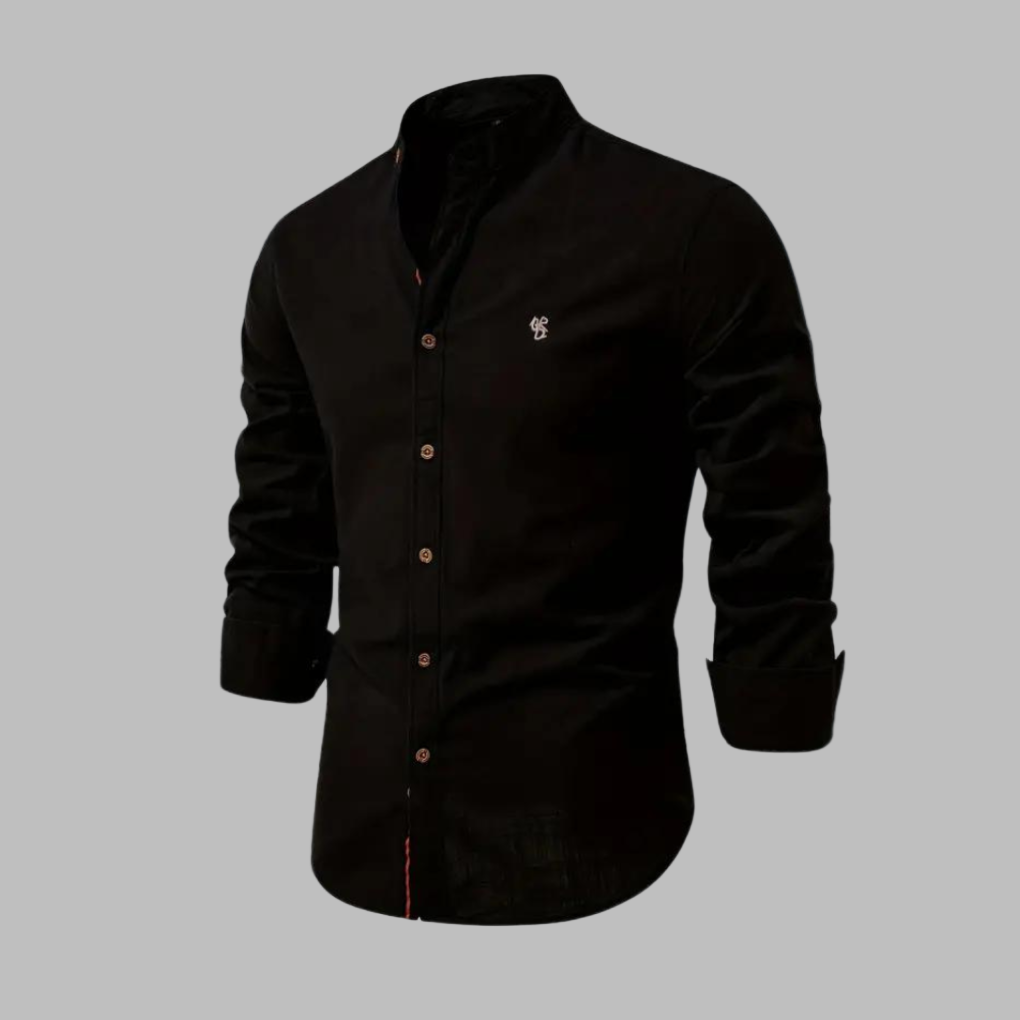 Polo a maniche lunghe alla moda per uomo