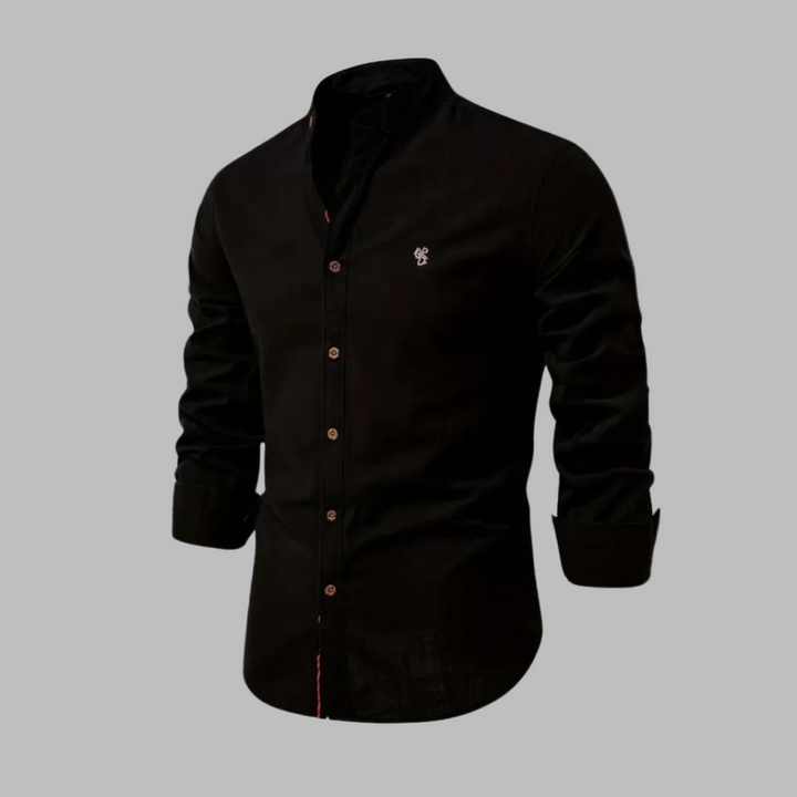 Polo a maniche lunghe alla moda per uomo