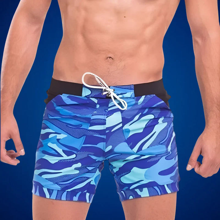 Pantaloncini da bagno da uomo versatili e confortevoli