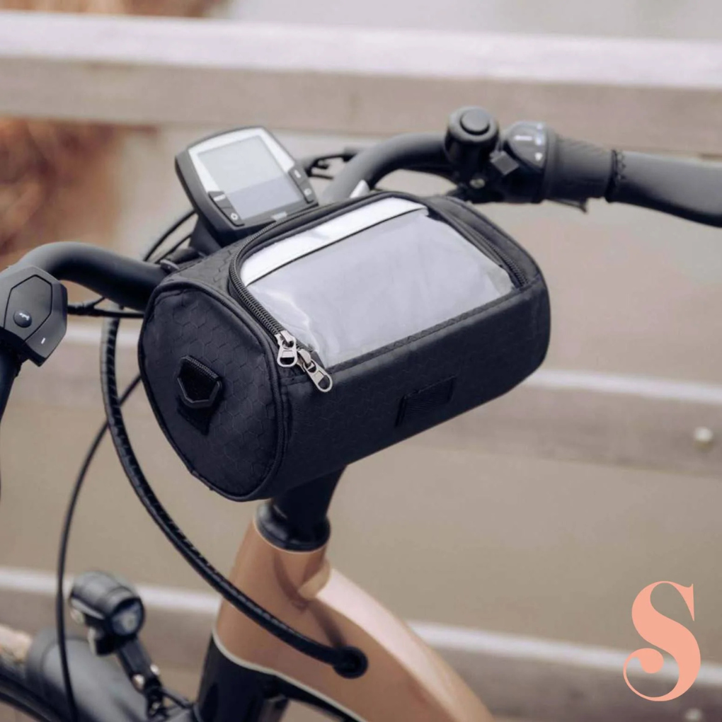 Borsa impermeabile per bicicletta con touchscreen