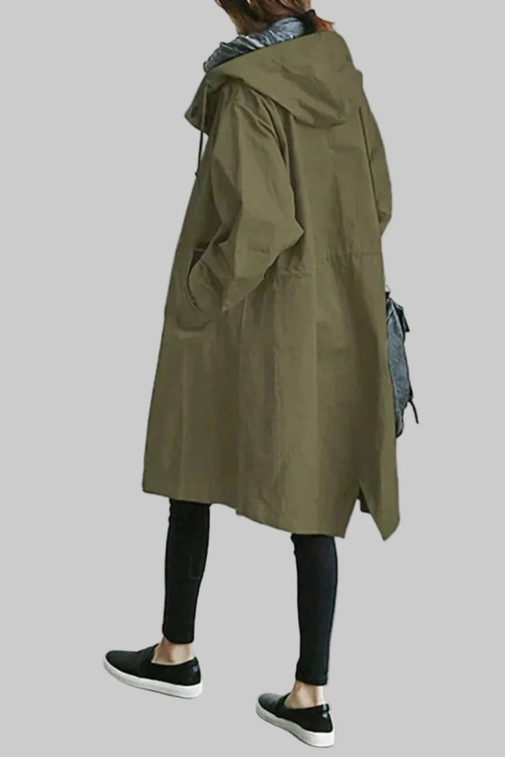 Impermeabile alla moda da donna