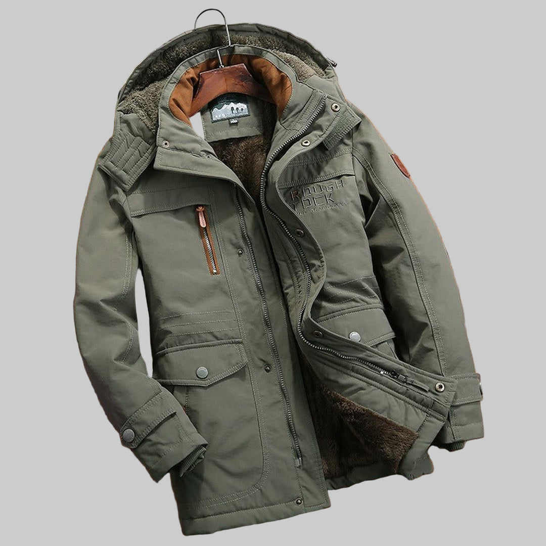 Quilted Hooded Jacket