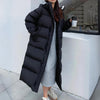 Parka invernale lungo da donna