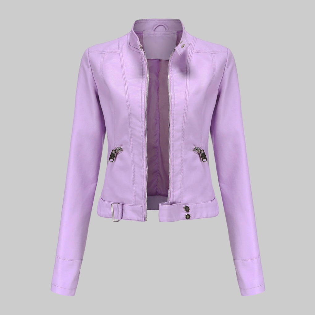Capispalla in pelle da donna
