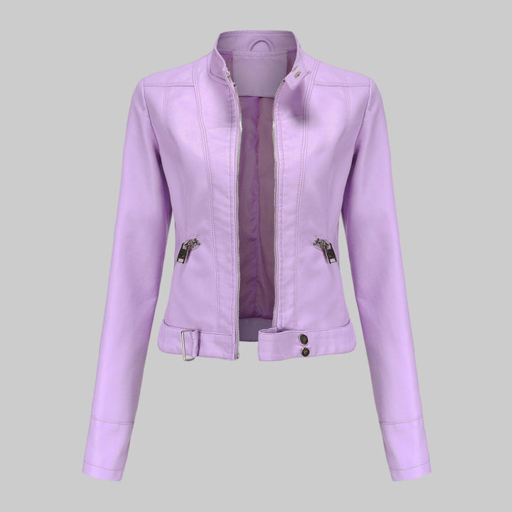 Capispalla in pelle da donna