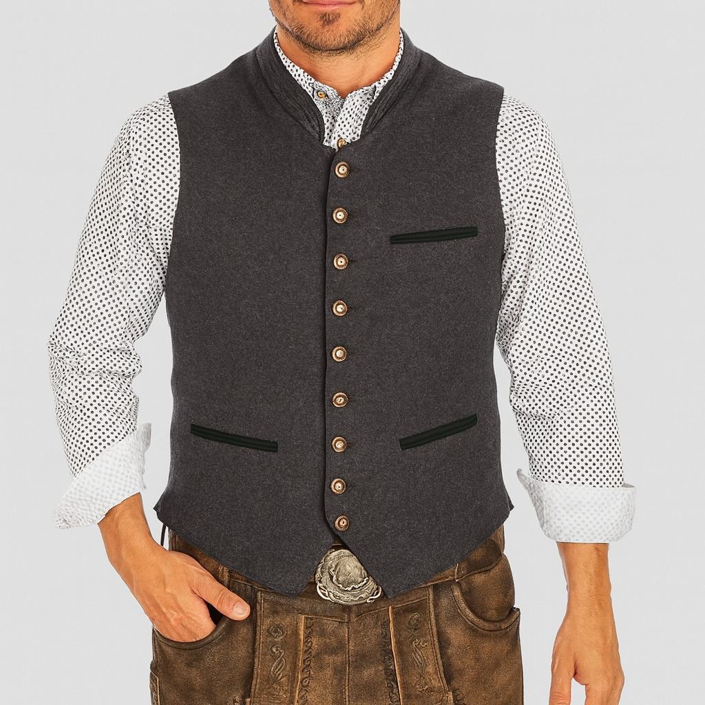 Gilet tradizionale da uomo: stile classico con un tocco autentico