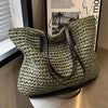 Borsa tote intrecciata da donna