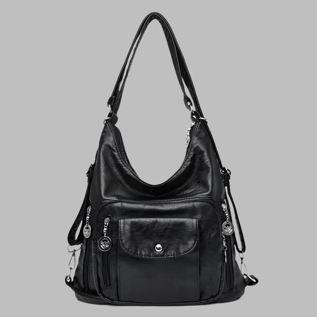 Borsa tote in pelle premium da donna