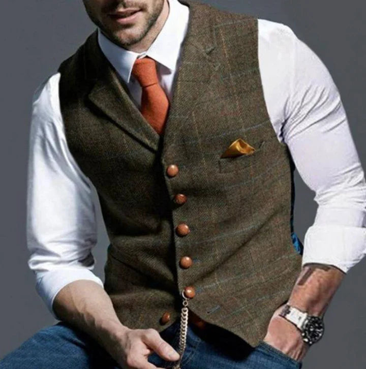 Elegante gilet da uomo