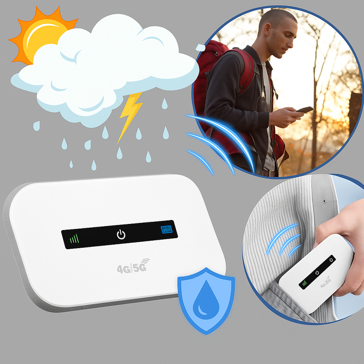 Router Wi-Fi portatile: accesso a Internet in movimento