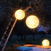 Lampada da giardino a forma di luna