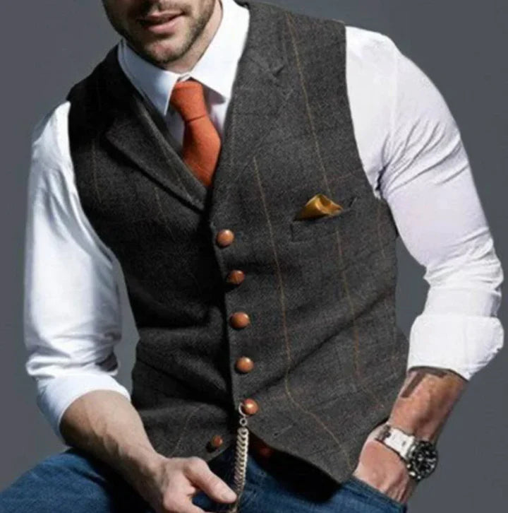 Elegante gilet da uomo