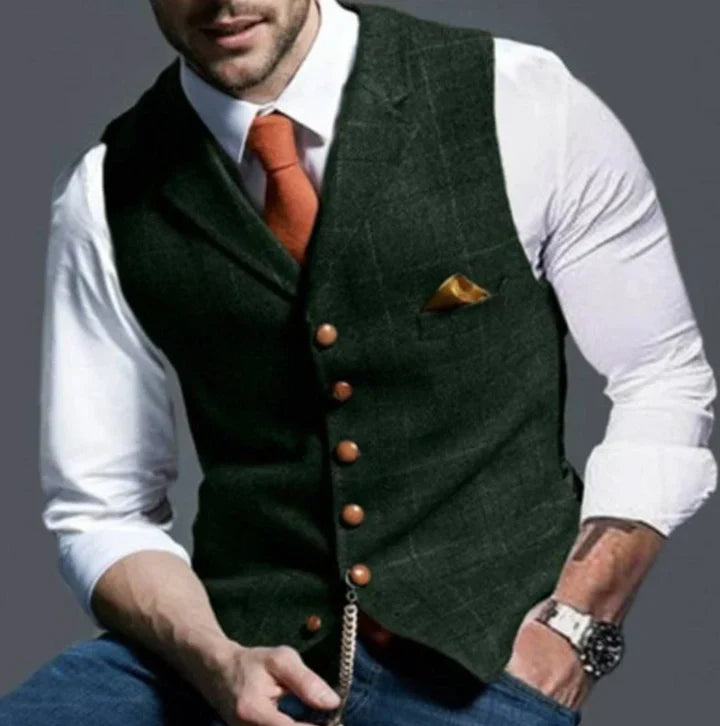 Elegante gilet da uomo