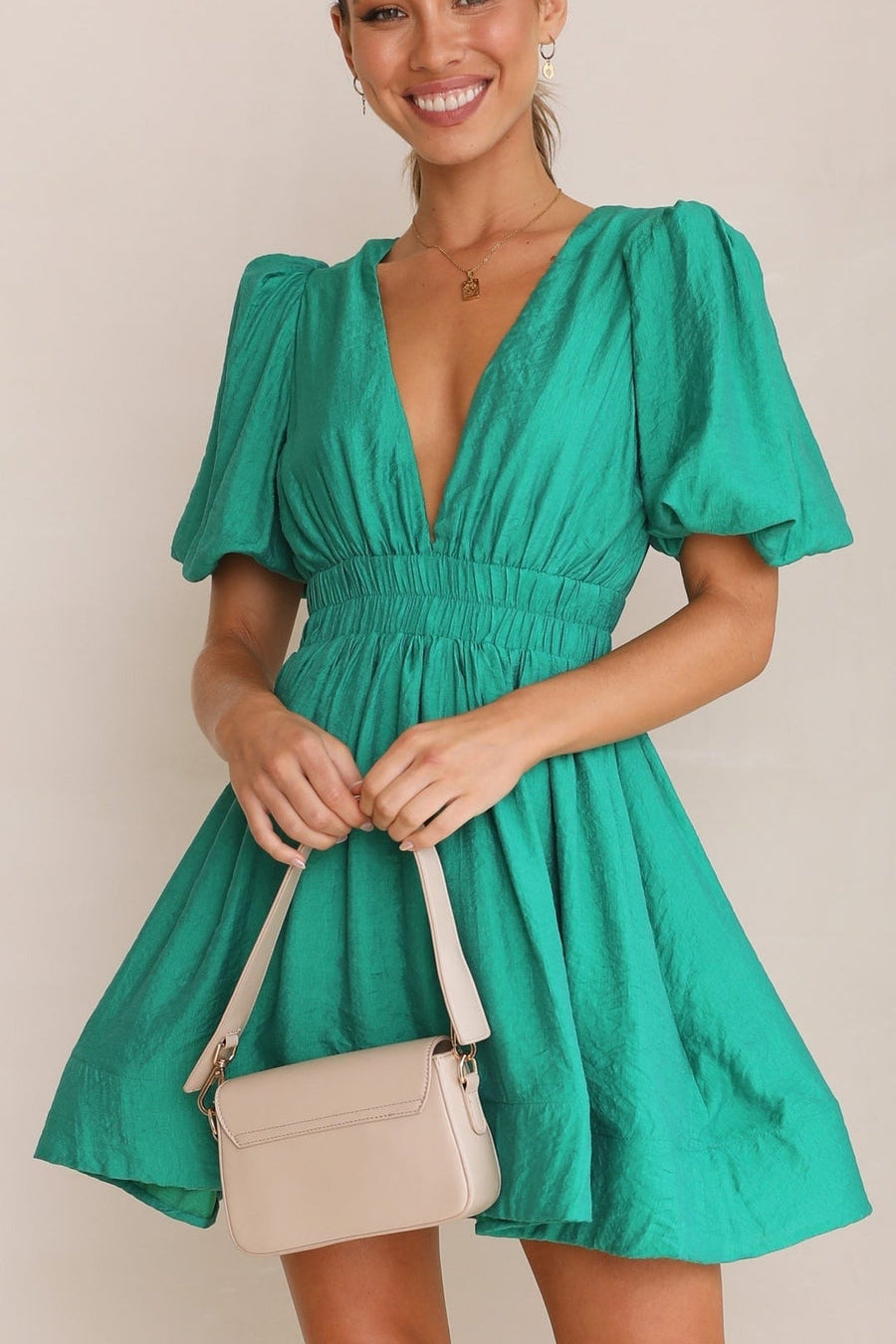 Mini abito elegante e fluido