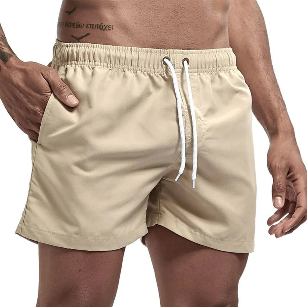 Pantaloncini da bagno ad asciugatura rapida da uomo
