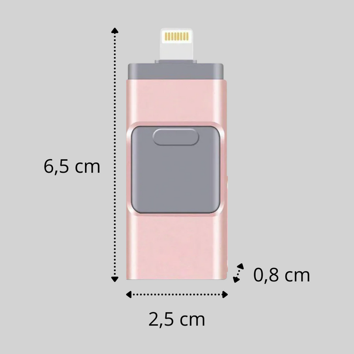 Unità flash USB 4 in 1: soluzione di archiviazione multi-connettore
