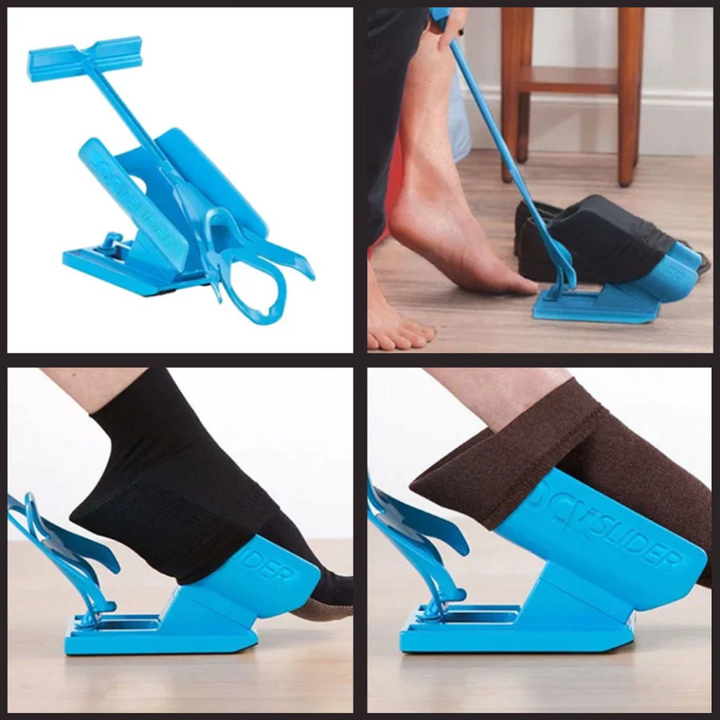 Sock Aid – Dispositivo slip-on per indossare facilmente i calzini