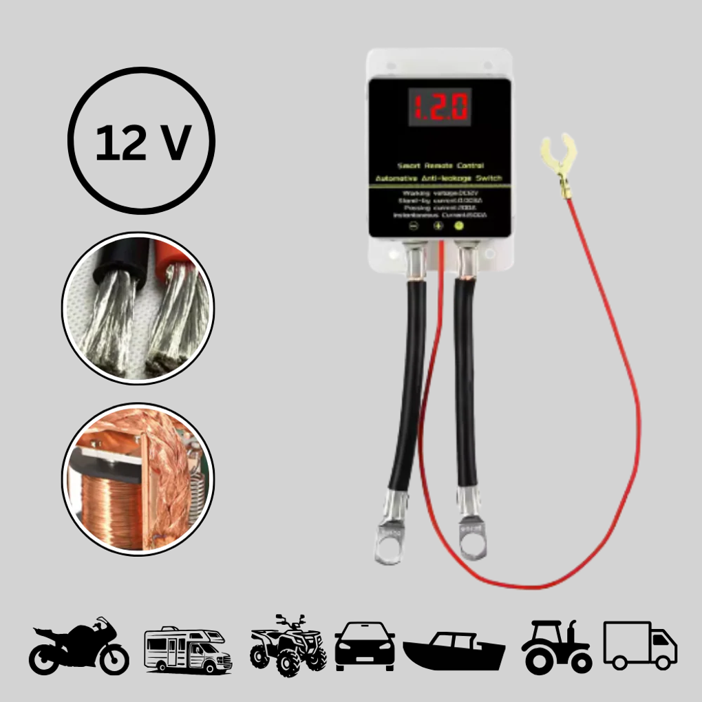 Interruttore di spegnimento dell'auto - Dispositivo di scollegamento remoto della batteria
