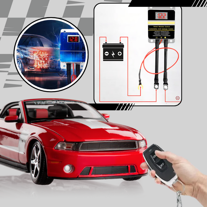 Interruttore di spegnimento dell'auto - Dispositivo di scollegamento remoto della batteria
