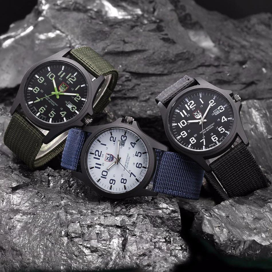 Robusto orologio di stile militare