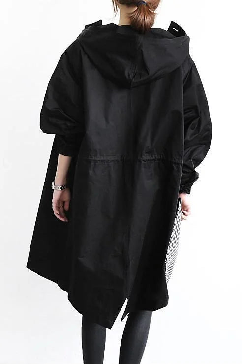 Trench impermeabile oversize di media lunghezza Maris