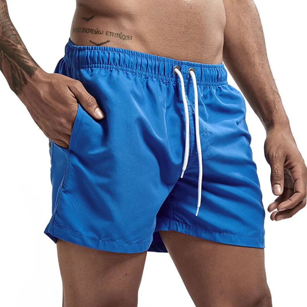 Pantaloncini da bagno ad asciugatura rapida da uomo