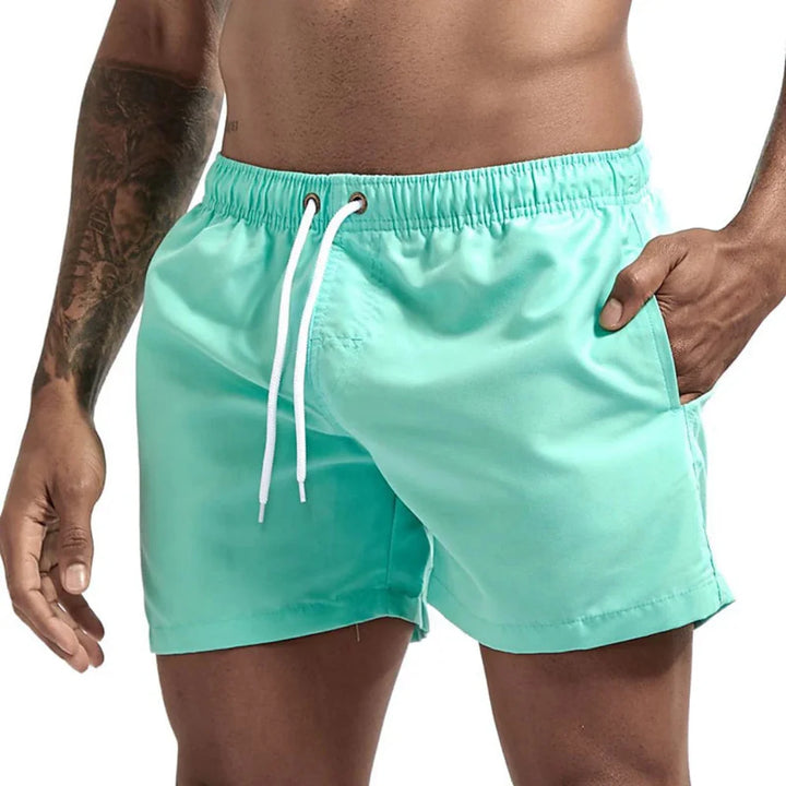 Pantaloncini da bagno ad asciugatura rapida da uomo