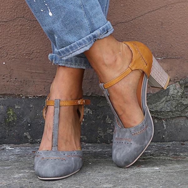 Scarpe ortopediche con tacco per donna