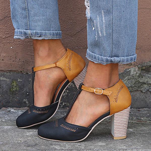 Scarpe ortopediche con tacco per donna