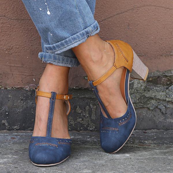 Scarpe ortopediche con tacco per donna