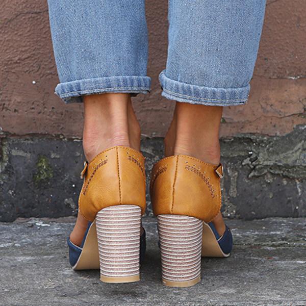 Scarpe ortopediche con tacco per donna