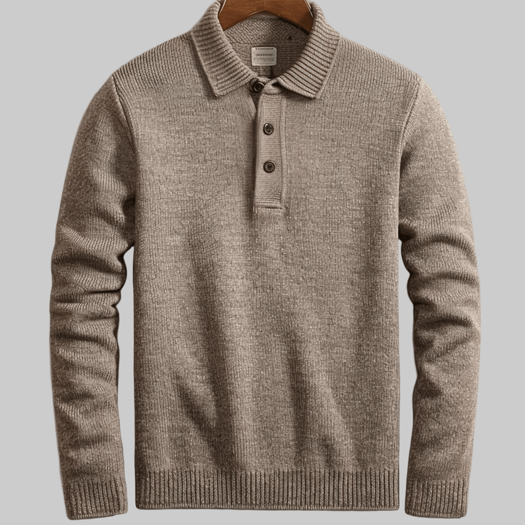 Maglione polo da uomo