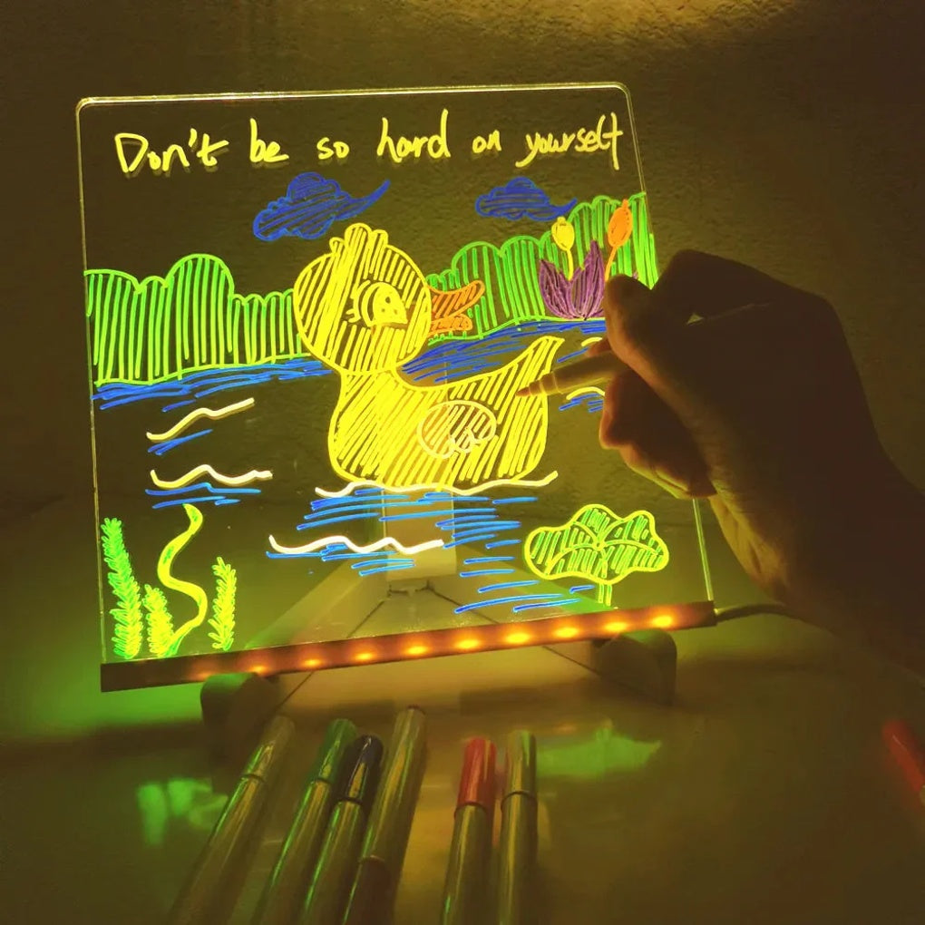 Tavolo da disegno a LED per bambini