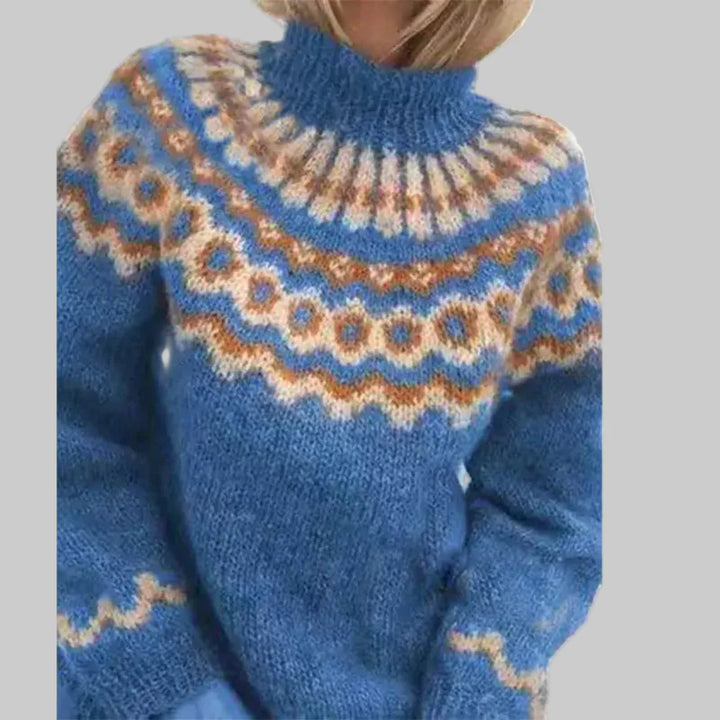 Maglione lavorato a maglia da donna