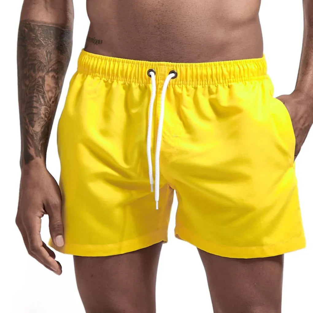 Pantaloncini da bagno ad asciugatura rapida da uomo