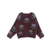 Maglione con fiori per bambini