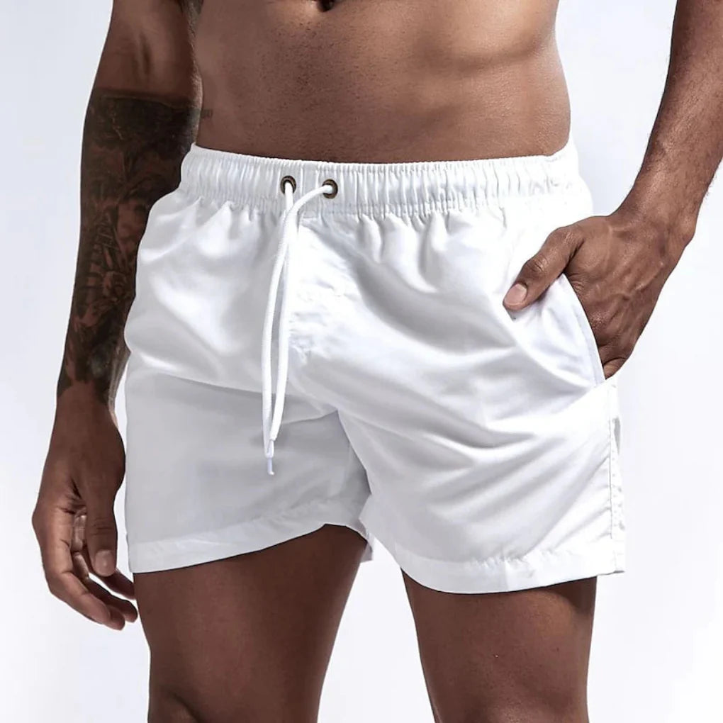 Pantaloncini da bagno ad asciugatura rapida da uomo