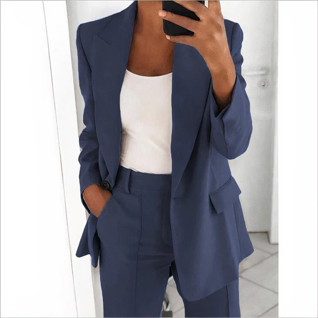 Set blazer e pantaloni da donna