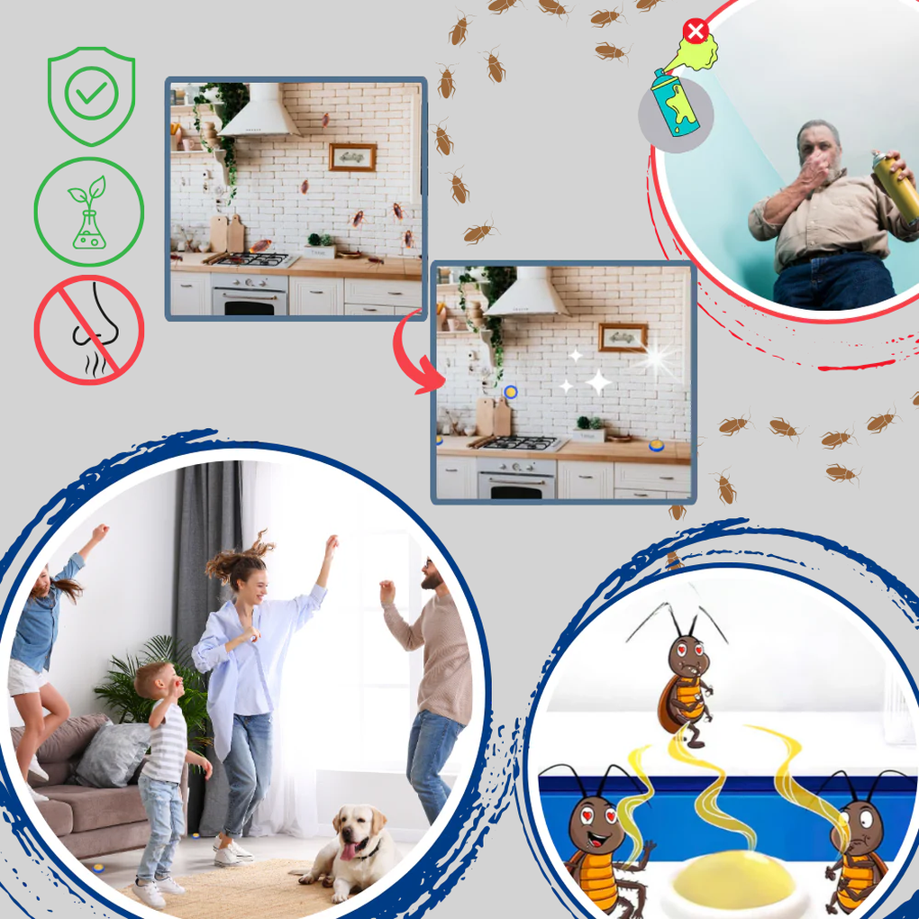Trappole per scarafaggi inodori: soluzione discreta per il controllo dei parassiti