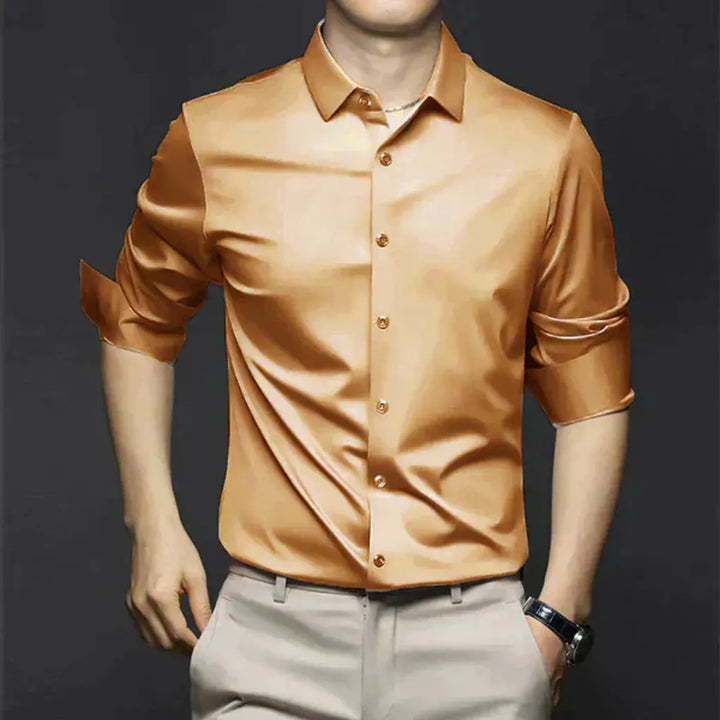Camicia da uomo antipiega: elegante e di facile manutenzione