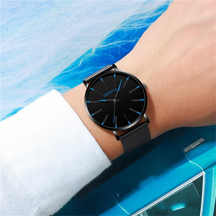 Orologio innovativo, sostenibile e minimalista per uomo