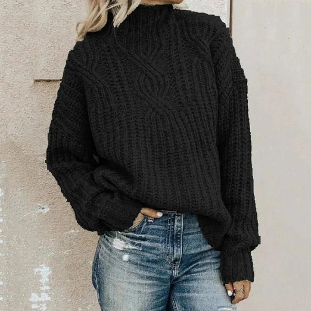 Maglione lavorato a maglia da donna