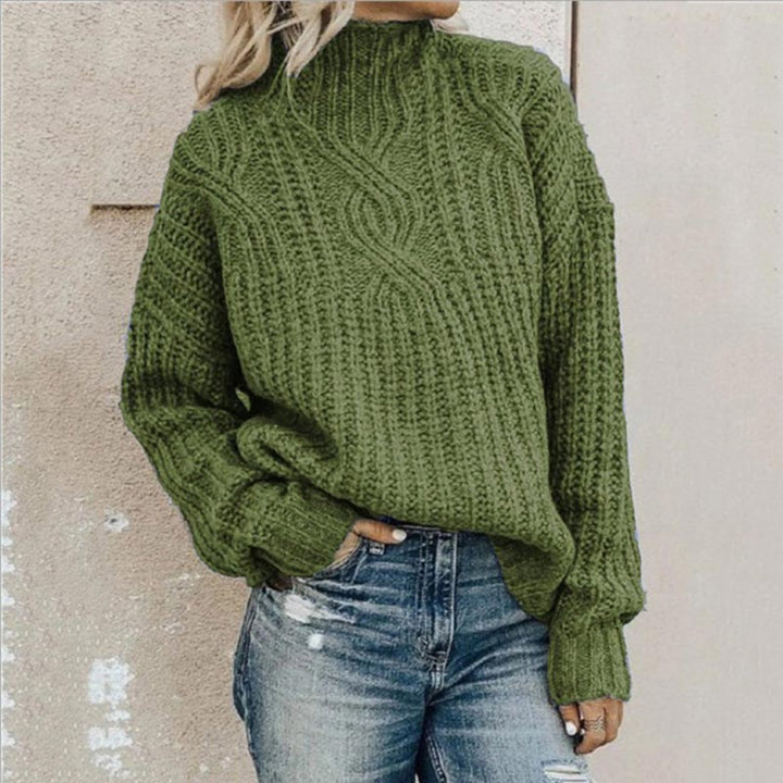 Maglione lavorato a maglia da donna