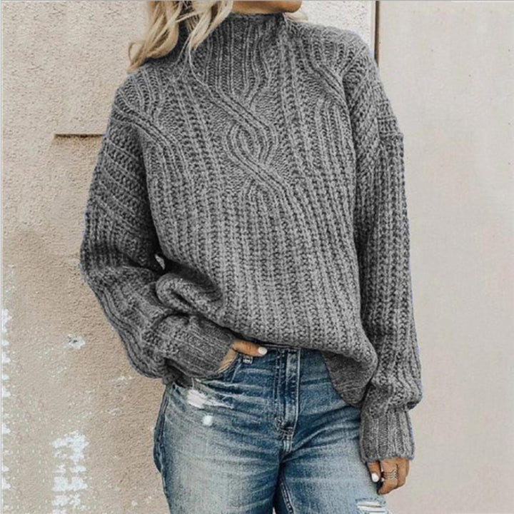Maglione lavorato a maglia da donna